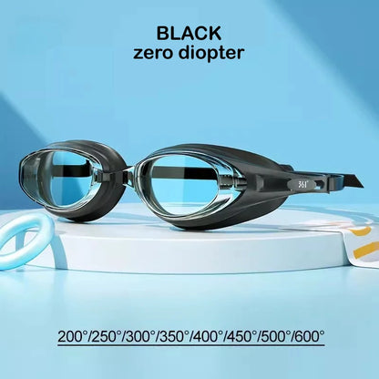 HD Waterproof Anti Fog Professional Swimming Goggles for Men Women Water Sports Eyewear Equipment Diopter