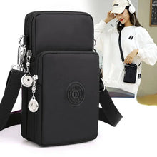 Load image into Gallery viewer, New Women Mobile Phone Bag Nylon Cell Phone Bag Coin Purse Strap Shoulder Bag Small Crossbody Bags
