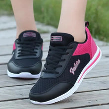 Load image into Gallery viewer, Women Sneakers Fashion Lace Up Shoes Woman Sneakers Flat Shoes
