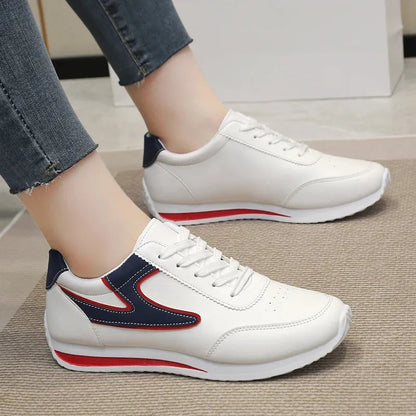 Women's Small White Shoes Fashion Comfort Sneakers All-match Lightweight Casual Running Shoes - Shop & Buy