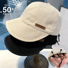 Load image into Gallery viewer, Women&#39;s Sunscreen UV Protection Hat UFP 50+ Fisherman Cap Sun Hat Portable Foldable Wide Brim Sun Bucket Hats
