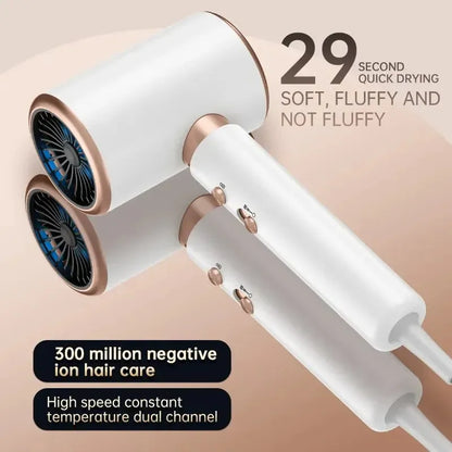 Xiaomi MIJIA Hair Dryer High-Speed Electric Turbine Airflow Low Noise Constant Temperature Quick Drying Suitable For Home Salons - Shop & Buy