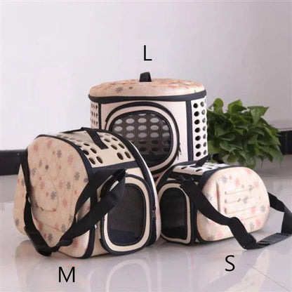 Outdoor Travel Cat Carrier for Cats Kitten Adjustable Puppy Pet Carrying Handbag Shoulder Bags