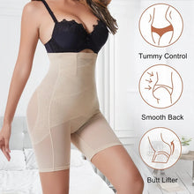 Load image into Gallery viewer, Tummy Control Panties Shapewear Women Butt Lifter Body Shaper High Waist Shorts Slimming Waist Trainer Mesh Underwear
