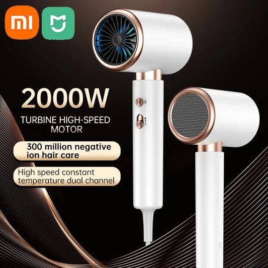 Xiaomi MIJIA Hair Dryer High-Speed Electric Turbine Airflow Low Noise Constant Temperature Quick Drying Suitable For Home Salons - Shop & Buy