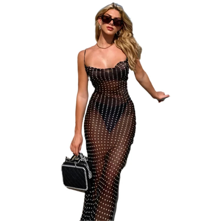 Women's new clothing in Europe and the United States wind sexy halter dress - Shop & Buy