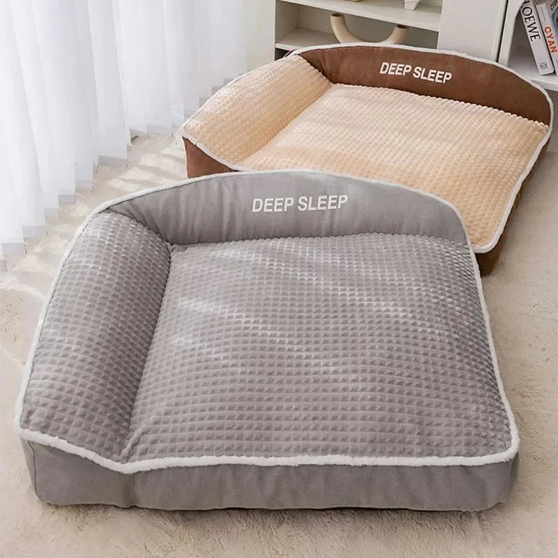 Pet Bed for Dog Winter Bedding Dogs Halloween Cats Christmas Sofa Warm Small Baskets Puppy Medium Large Pets Accessories Blanket