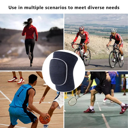 1PC High Elastic Dancing Knee Pads Sports Compression Shockproof Protective Cover Workout Knees Brace Support for Men Women