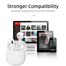 Load image into Gallery viewer, Pro 4 TWS Wireless Headphones Earphone Bluetooth-compatible 5.0 Waterproof Headset with Mic for Xiaomi iPhone Pro4 Earbuds
