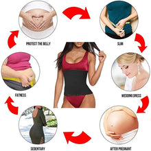 Load image into Gallery viewer, Waist Trainer Belt Seamless Postpartum Belly Band Wrap Underwear C-section Recovery Belt Binder Slimming Shapewear
