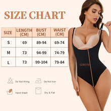 Load image into Gallery viewer, Tummy Control Bodysuit Women Shapewear Underbust Breast Push Up Body Shaper Butt Lifter Seamless Underwear
