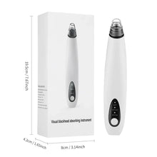 Load image into Gallery viewer, Visual Blackhead Remover Facial Pores Blackhead Cleaner Rechargeable Vacuum Suction Acne Cleaner
