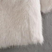 Load image into Gallery viewer, New women&#39;s fashion temperament versatile loose large lapel artificial fur effect coat
