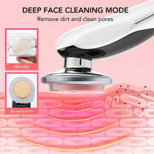 Load image into Gallery viewer, 7 in 1 Face Lift Device Microcurrent Skin Rejuvenation LED Facial Massager Light Therapy
