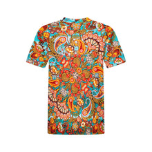 Load image into Gallery viewer, Summer New Women T Shirts Vintage 3D Floral Print Casual Short Sleeve O-Neck Tees Tops Streetwear
