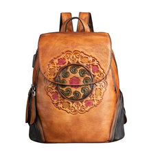 Load image into Gallery viewer, Fashion Backpack Retro Genuine Leather Backpacks For Women
