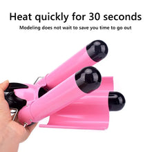 Load image into Gallery viewer, Professional Hair Curling Iron Ceramic Triple Barrel Hair Curler Irons Hair Wave Waver Styling Tools
