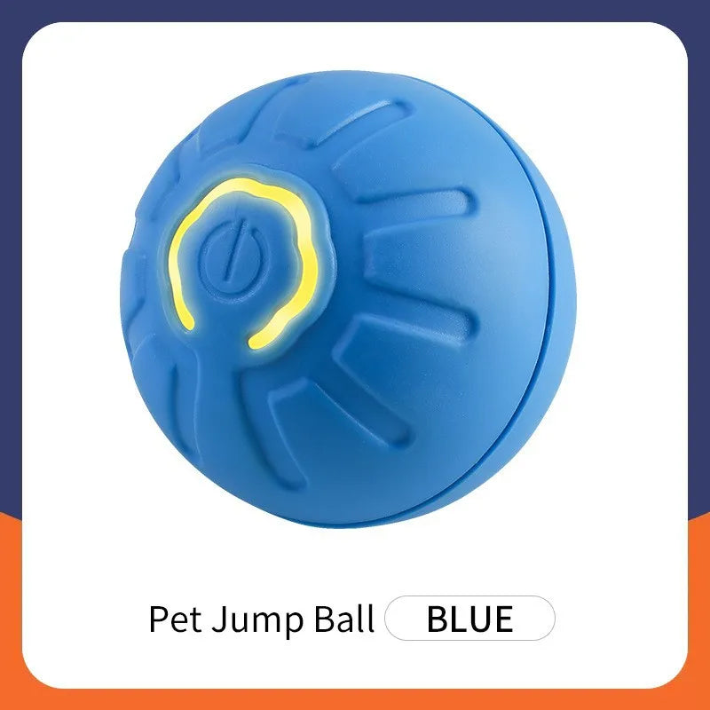 Smart Dog-Cat Toy Ball Electronic Interactive Pet Toy Moving Ball USB Automatic Moving Bouncing for Puppy Birthday Gift Cat Products