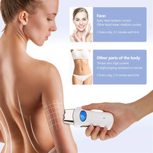 Load image into Gallery viewer, Microcurrent Body Face Lifting Machine Electroporation Skin Rejuvenation Facial Massager
