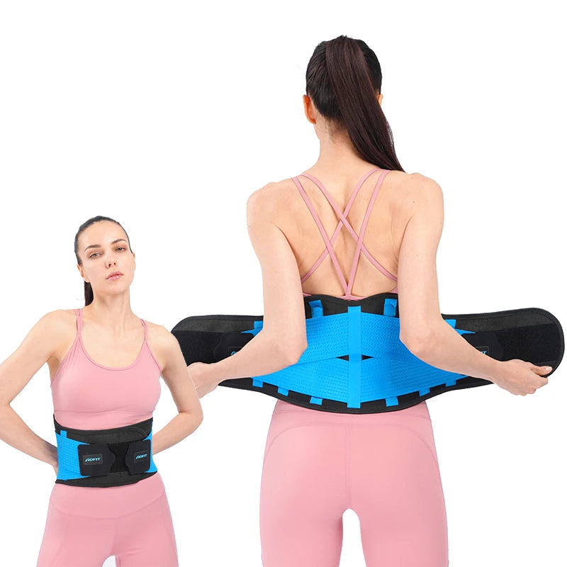 Sport Back Support Belt Orthopedic Corset for Men Women Lumbar Brace Protector Spine Decompression Waist Trainer