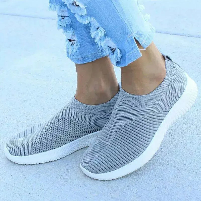 Women's Sports Shoes Flat Fashion Trainers Shoes Ladies New Running Soft Women Sneakers - Shop & Buy