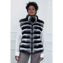 Load image into Gallery viewer, Rabbit Furs Coat Winter Genuine Rabbit Fur Vest Women Clothing
