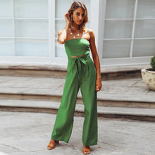 Load image into Gallery viewer, Sexy Outfits For Woman Jumpsuit Fashion Solid Sleeveless Sling Elegant Jumpsuit
