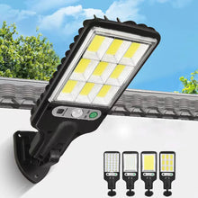 Load image into Gallery viewer, Solar Outdoor LED Wall Light with Human Body Waterproof 3modes Induction for Garden Terrace Garage
