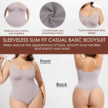 Load image into Gallery viewer, Thongs Bodysuit Shapewear Women Tummy Control Body Shaper Camisole Tank Top Seamless Slimming Waist Trainer Underwear
