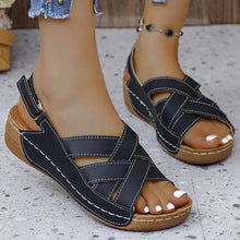 Load image into Gallery viewer, Woman Shoes Sandals Summer Sandals Ladies Elegant Women Shoe Wedge Shoes
