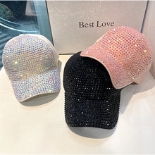 Load image into Gallery viewer, Summer Women&#39;s Baseball Cap Spring Autumn Rhinestone Caps Fashion Personality Street Hiphop Hats
