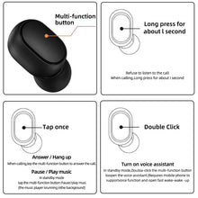 Load image into Gallery viewer, Xiaomi Redmi Airdots 2 Wireless Bluetooth Headset with Mic Earbuds Airdots 2 Fone Bluetooth Earphones
