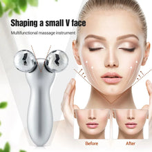 Load image into Gallery viewer, 3D Roller V Face Lifting Massager Micro Current Skin Firming Wrinkle Removal Device Facial Body Slimming Shaping Massage Machine
