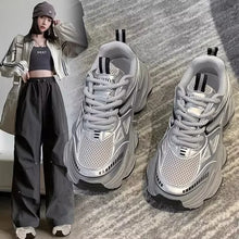 Load image into Gallery viewer, Women Sneakers Platform Flat Shoes Trainers Ladies Thick Sole Sneakers Fashion Casual Shoes
