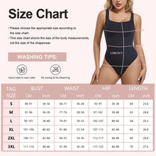 Load image into Gallery viewer, Seamless Bodysuit Women Shapewear Tummy Control Square Collar Tank Top U-Shape Backless Body Shaper Thongs Underwear
