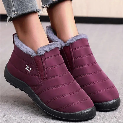 Women's Sneaker Keep Warm Winter Sneakers For Women Shoes Lightweight Fur Vulcanize Shoes - Shop & Buy