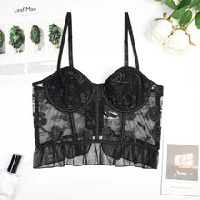 Load image into Gallery viewer, Romantic Lingeries Sets With Garter and Stockings Sexy Bra Set Women&#39;s Clothing Set Sexy Lingerie
