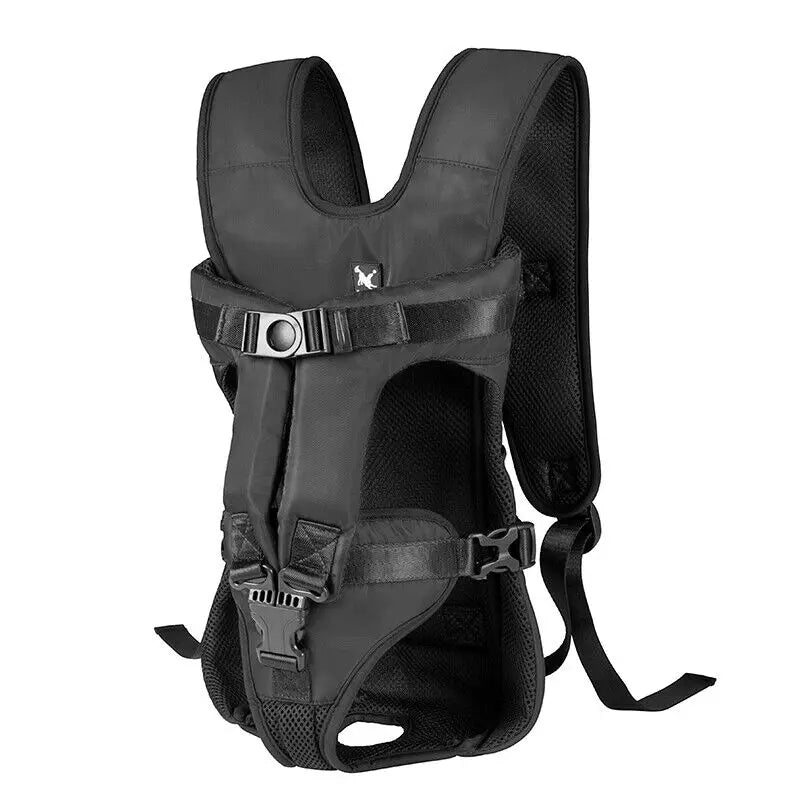 Pet Front Carrier Backpacks Ajustable Hands Free Dog Backpack For Small Mediun Dogs Breathable Cats Outdoor Travel Carrier Bags