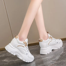 Load image into Gallery viewer, Mix Color Women&#39;s Chunky Platform Sneakers Spring Breathable Vulcanize Shoes
