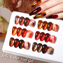 Load image into Gallery viewer, 6PCS/SET 7ml Winter Gel Nail Polish Set Jelly Pink Nude Translucent Semi Permanent Soak Off Nail Art Manicure Set
