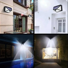 Load image into Gallery viewer, Solar Outdoor Lights Waterproof Motion Sensor Wall Lamp With Reflective Light Easy To Install Suitable For Outdoor Terraces
