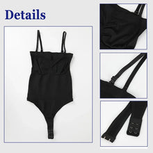 Load image into Gallery viewer, Off Shoulder Bustier Tube Top Strapless Bodysuit Women Thongs Shapewear Tummy Control Body Shaper
