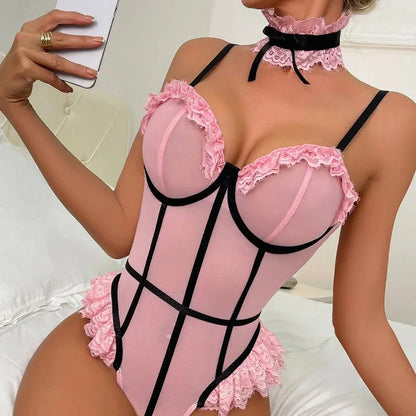 Women's Transparent Underwear for Women Lingerie Woman Senxual Ensemble Sexy Sets - Shop & Buy