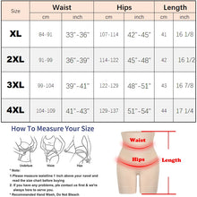 Load image into Gallery viewer, Plus Size Womens Shapewear High Waisted Body Shaper Tummy Control Panties Obesity Slimming Shapers
