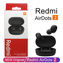 Load image into Gallery viewer, Xiaomi Redmi Airdots 2 Wireless Bluetooth Headset with Mic Earbuds Airdots 2 Fone Bluetooth Earphones
