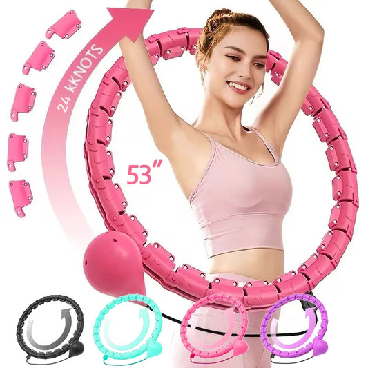 Fitness Hoop Weights to Exercise At Home Sports Entertainment Sport Equipment for Slimming Gym Ring Portable Body