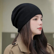 Load image into Gallery viewer, Autumn Winter Fashion Knitted Hat Solid Color Warm Beanies For Men Women Hip Hop Pullover Caps Casual Women&#39;s Hats
