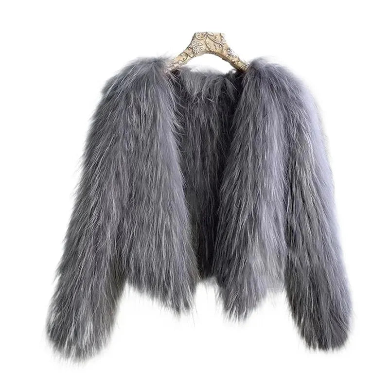 Women's Fur Coat Autumn Winter New Clothing Fur Jacket - Shop & Buy