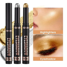 Load image into Gallery viewer, 1PC Waterproof Pearlescent Eyeshadow Pencil Stick 16 Colors Lasting Glitter Shimmer Eye Shadow Highlighter Pen
