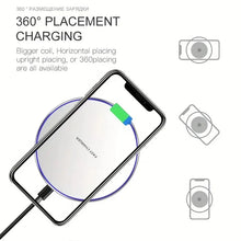 Load image into Gallery viewer, 30W Wireless Charger For iPhone 15 14 13 12 X Pro Max Induction Fast Charging Pad Dock Station
